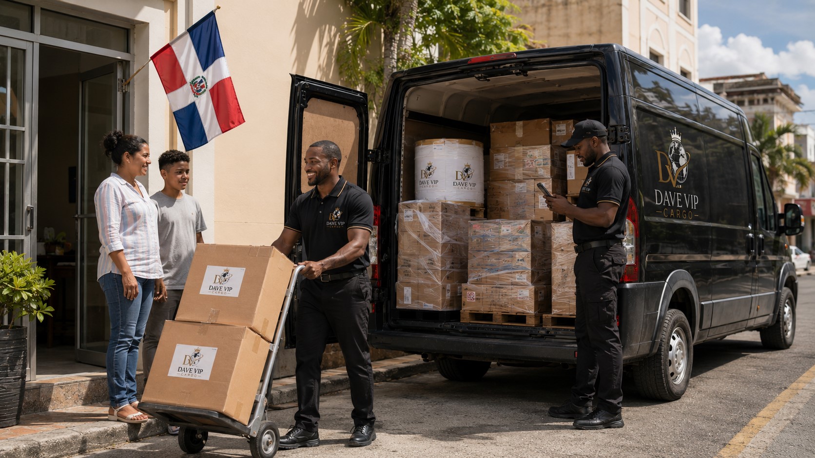 Livraison à domicile chez le client
